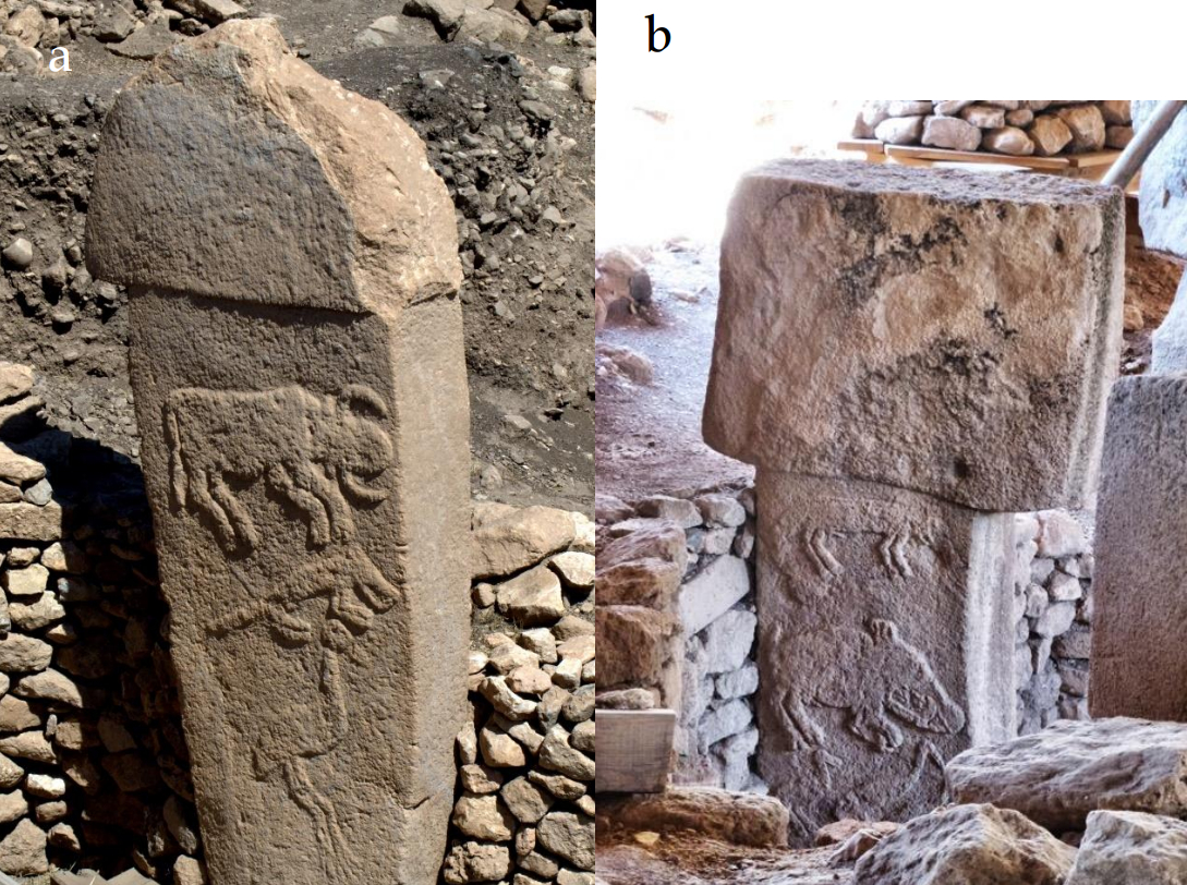 Wall pillars of Göbekli Tepe